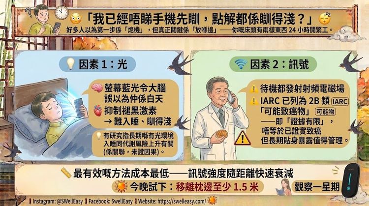 唔係藍光咁簡單|床邊 24 小時運作嘅嘢,同你嘅代謝有咩關係?